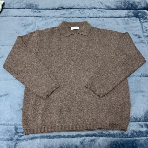 Tngt 울캐시미어 폴로니트