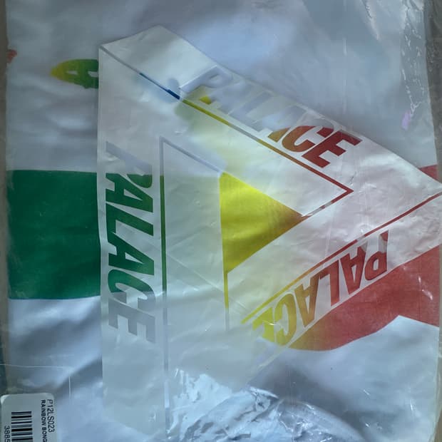 팔라스 레인보우 봉 슬리브 화이트