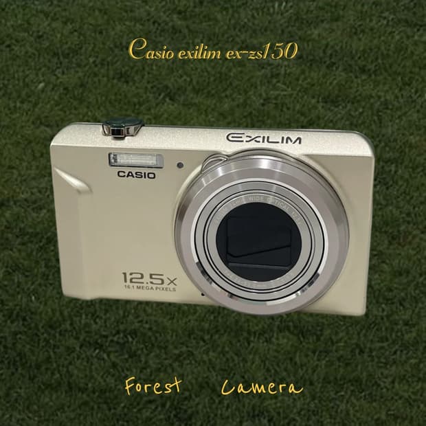 카시오 엑슬림 ex-zs150 디지털카메라 캠코더 빈티지디카