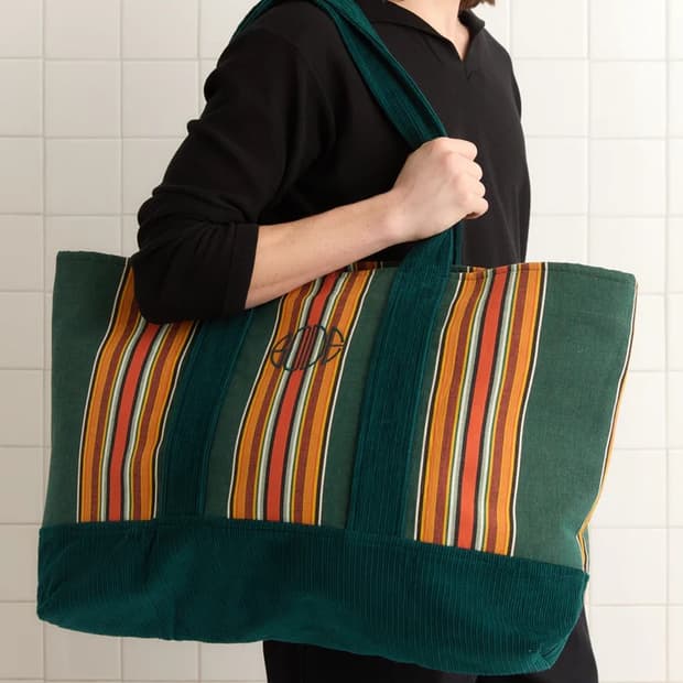 보디 BODE 25ss 스트라이프 토트백