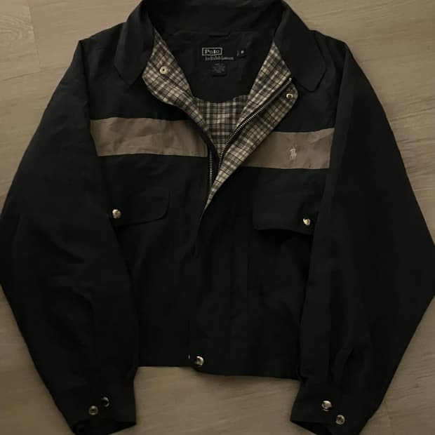 폴로 랄프로렌 네이비 크롭 자켓 M