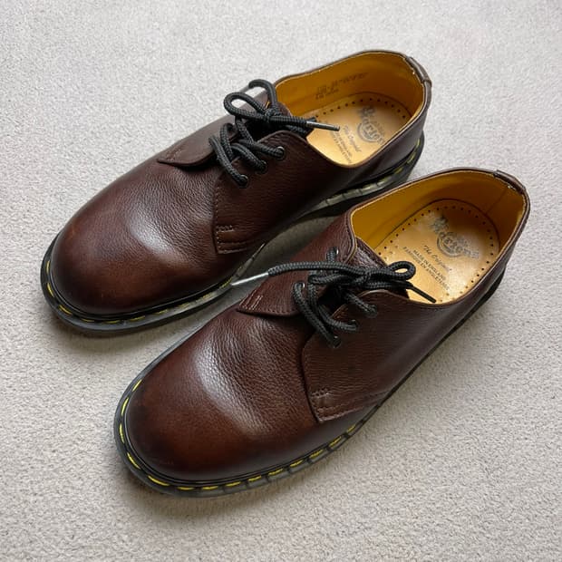 [8] ENGLAND VTG 닥터마틴 1461-260-265 브라운