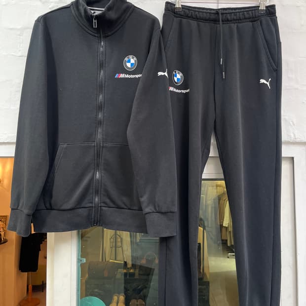 Puma BMW모토스포츠 집업&조거팬츠 셋업 S