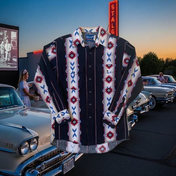 랭글러 웨스턴 셔츠 (Man L) AB1722