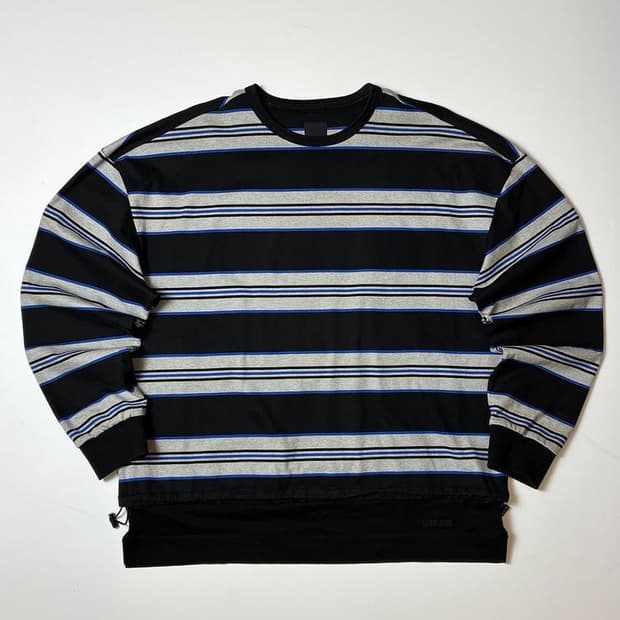 준지 21ss 멀티 블록 오버 롱슬리브 PN8555