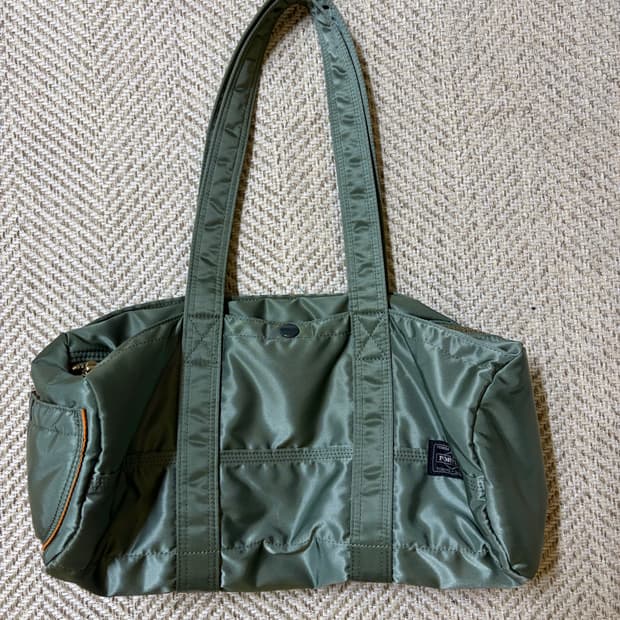 포터 탱커 더플백 라지 세이지그린