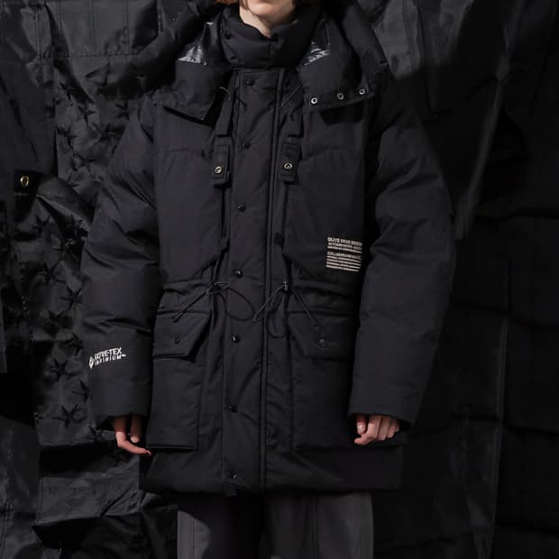 [M] 올리브드랩서비스 ods 밀레 아틱 파카 블랙 패딩