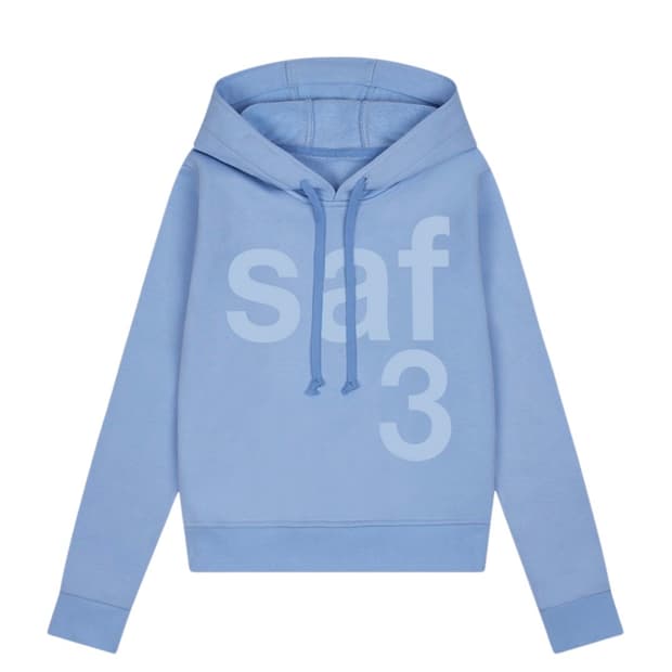 사파리스팟 후드티 스카이