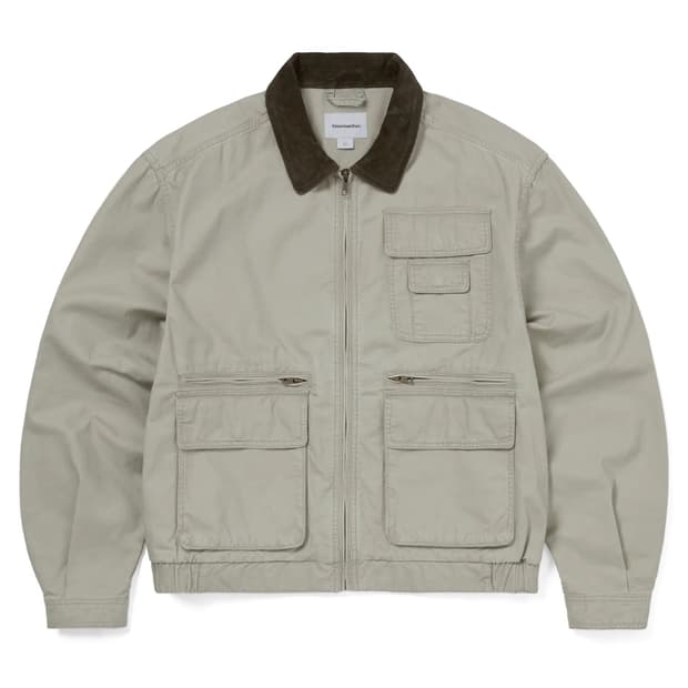 디스이즈네버댓 - 유틸리티 필드 자켓 (스톤)