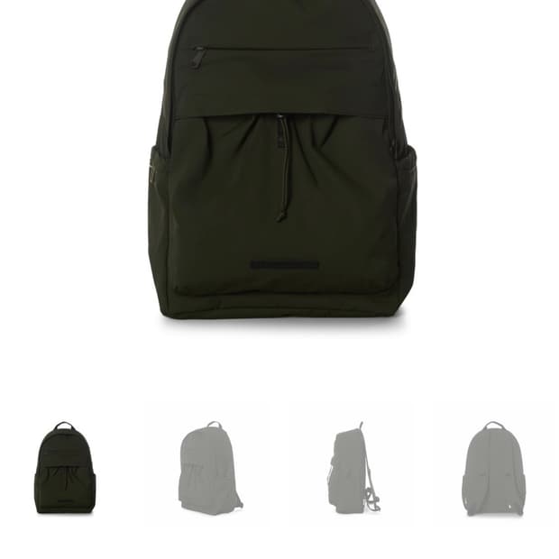 [새상품] 로우로우 스토웨이 백팩 카키