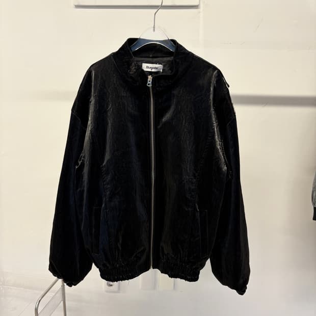 Bluewater glossy zip up jacket