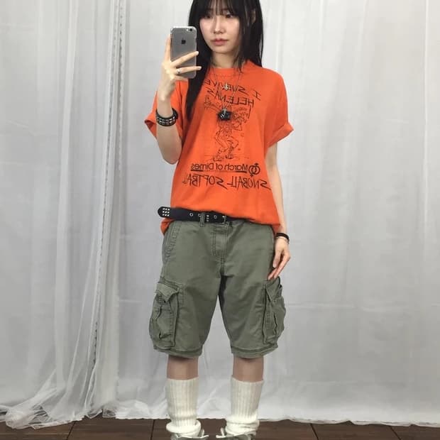 90s Russell USA Softball Tee