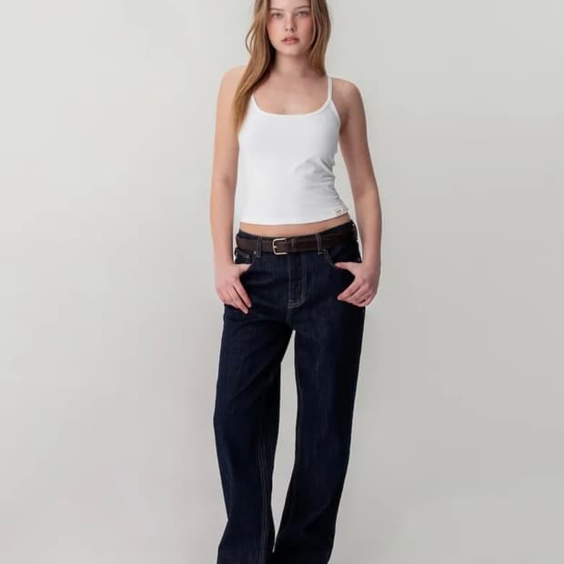 글로니 THE JANE JEANS (DEEP BLUE) S