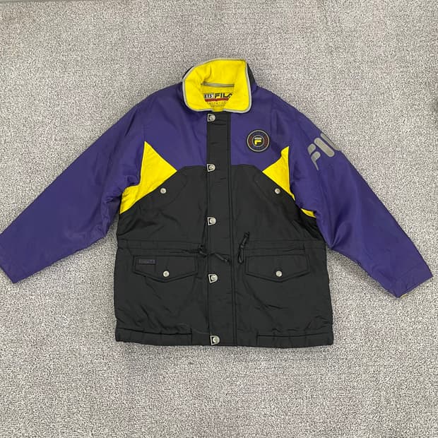 [M] 휠라 빈티지 집업자켓 점퍼 1209EB1