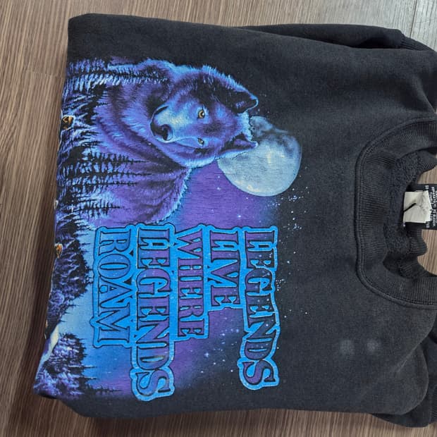 할리데이빈슨 스웻셔츠 1992년 