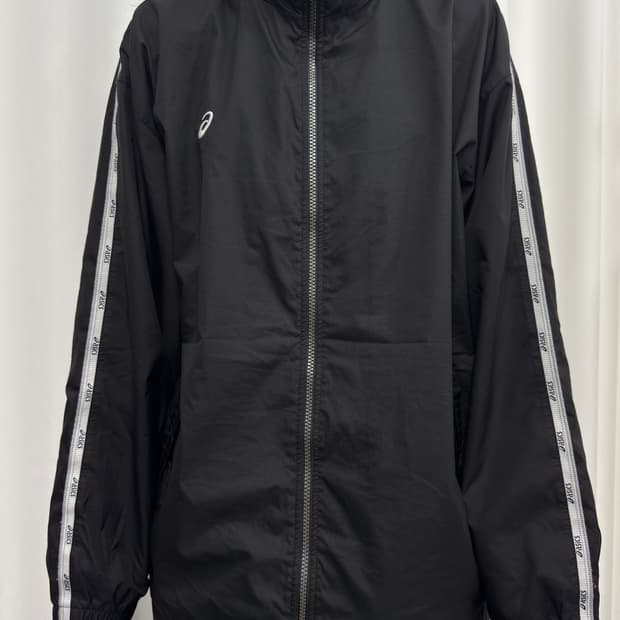 asics logo line jacket