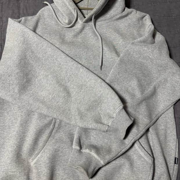 브라운브레스 스티치 후드티