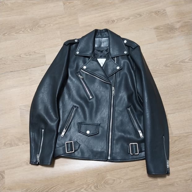 인조가죽 라이딩 자켓 남성95 