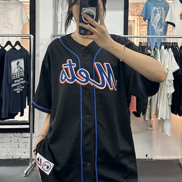 마제스틱 뉴욕 메츠 베이스볼 져지