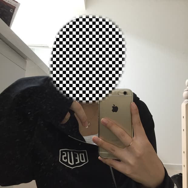 데우스 엑스 마키나 서울 후드집업 블랙 L