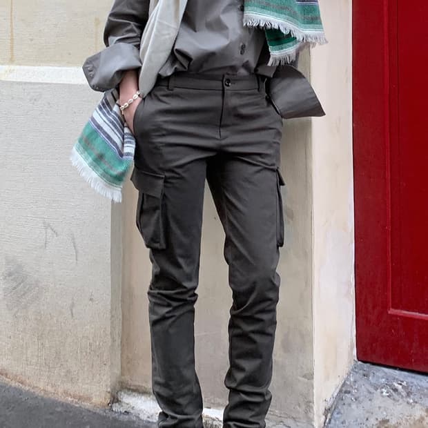 마뗑킴 슬림 카고팬츠 Matin Kim