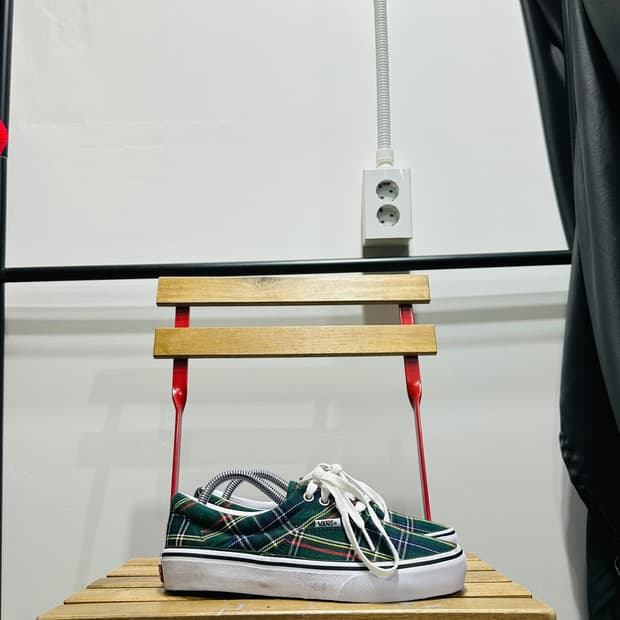 245) 반스 운동화 여성 여자 신발 어센틱 Vans 체크 스니커즈