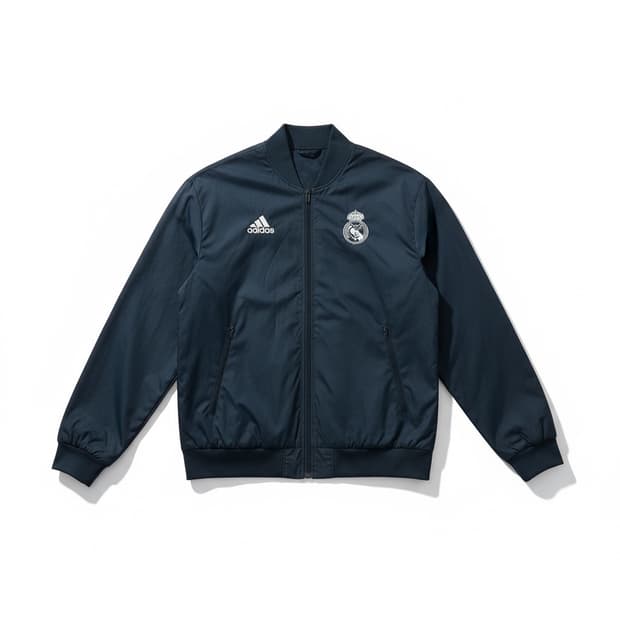 아디다스 레알마드리드 네이비 바람막이
