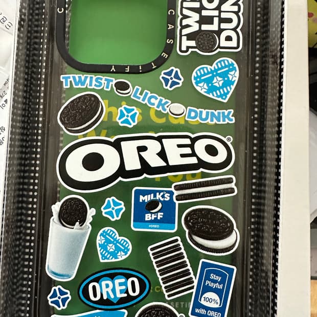 아이폰14pro 오레오 X 케이스티파이 팝니다