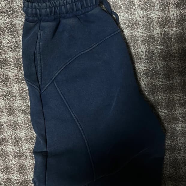 인템포무드 벌룬핏 워싱 스웻 팬츠