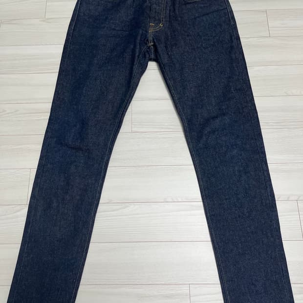 아워레가시 퍼스트컷 로 블루 데님