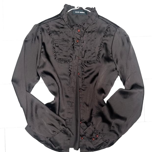 빈티지 브라운 셔츠