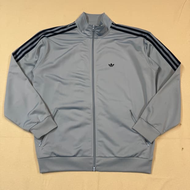 L) 아디다스 파이어버드 베켄바우어 져지 트랙탑 스카이블루