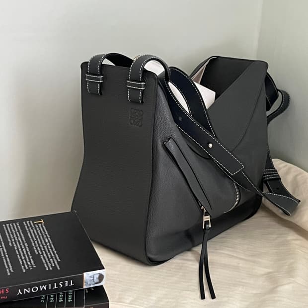 LOEWE 로에베 해먹백 다크 그레이 미디움