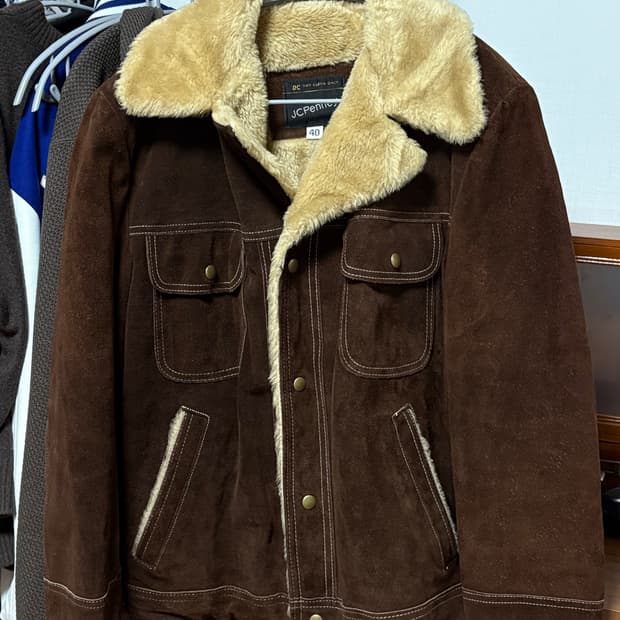 Jc Penny 빈티지 무스탕 (브라운)