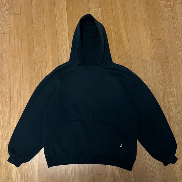 [L] 90s USA 빈티지 러셀 후드 블랙