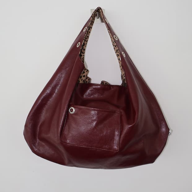택포⭐️ [택O/새상품] DEPC EYELET LEATHER BAG (W