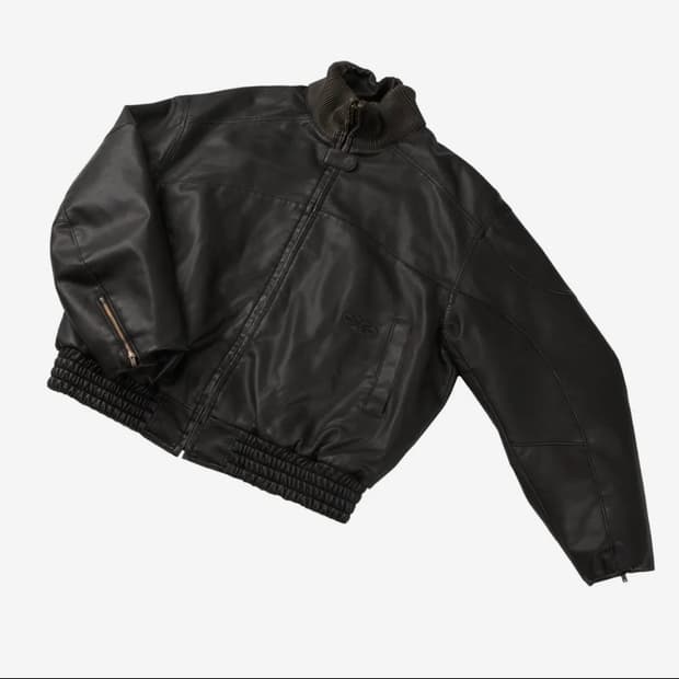 Vintage Leather Biker Jacket