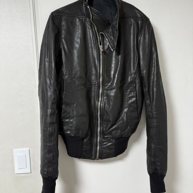 릭오웬스 몰리노 램스킨 자켓