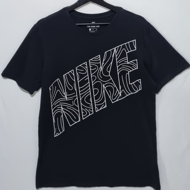 XL ) 나이키 블랙 빅스우시 반팔티