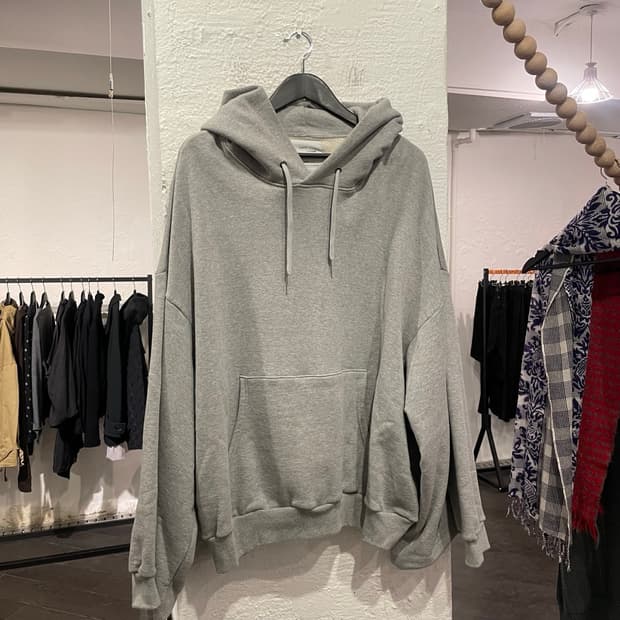 후미토 간류 오버사이즈 후드티셔츠