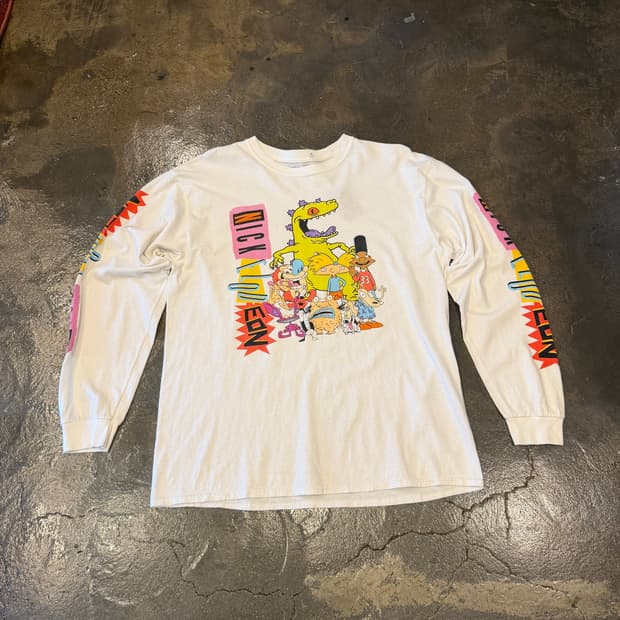 Nickelodeon 니켈로디언 프린팅 롱슬리브 L/S L