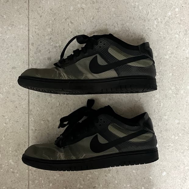 나이키 꼼데 가르송 덩크 로우 US 7 / 240