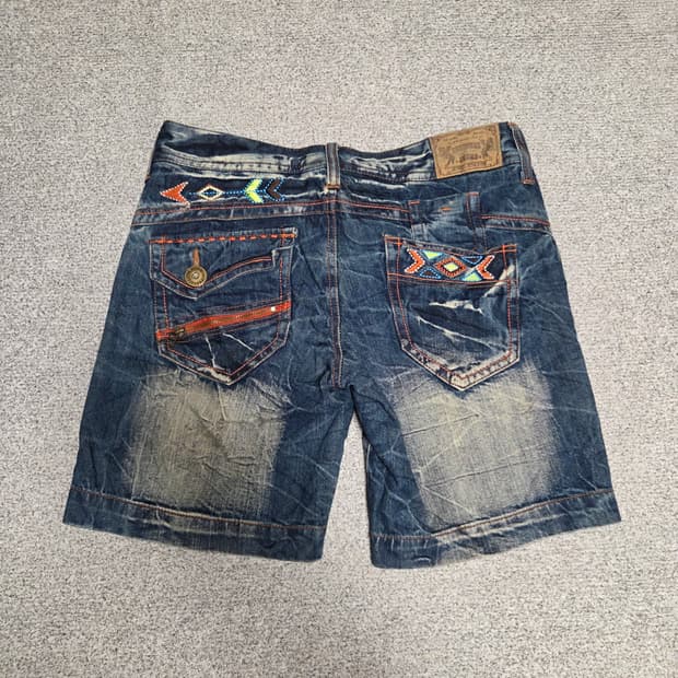 Original Jeans 나바호 데님 하프 팬츠 32