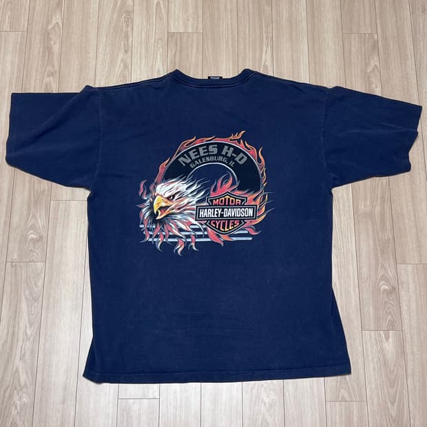 [XXL] 90s 할리데이비슨 티셔츠 