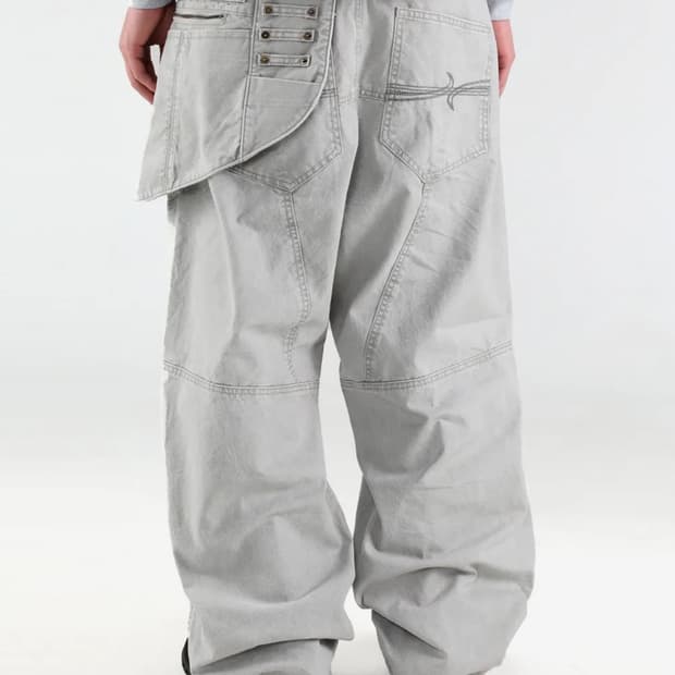 XP315 체어사이드 워크 코튼 팬츠 (GRAY)