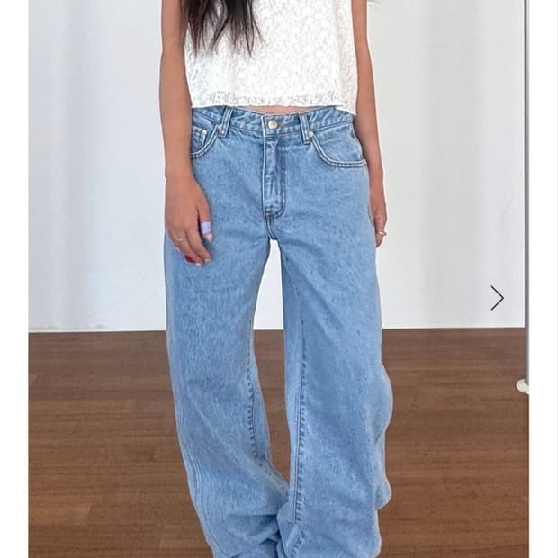 피알룸 데님 s 새상품