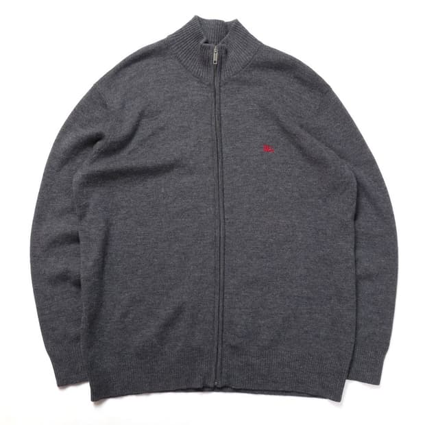 Burberry Nova Check Patch Zip Up Cardiga