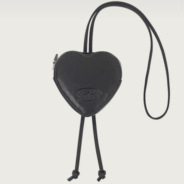 시눈 하트백 블랙