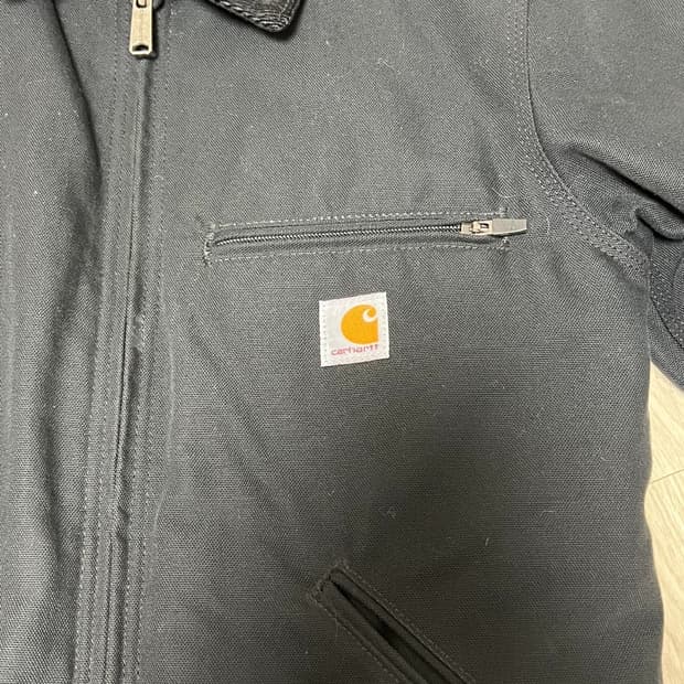 칼하트 디트로이트 자켓 블랙 s