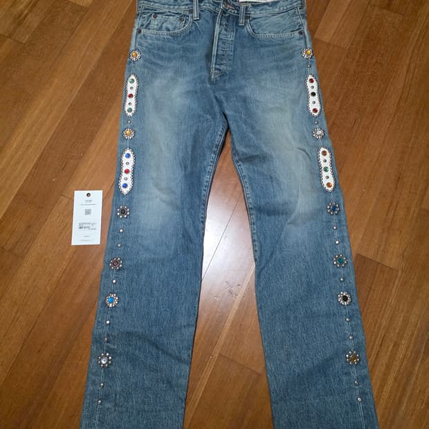 캐피탈 젬스톤 데님32사이즈